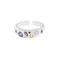 Norva Norva Topaz Band Ring gold-plated Australia
