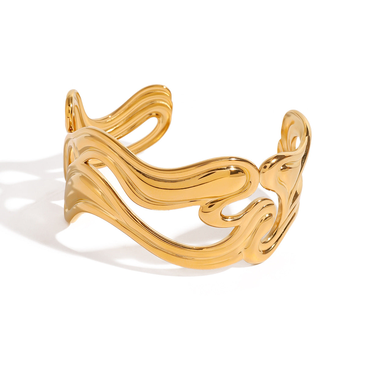 Norva Juno Bangle Bracelet gold-plated Australia