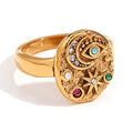 Norva Norva Tide Band 3 Ring gold-plated Australia