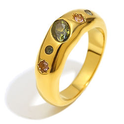 Norva Verse Band Ring gold-plated Australia