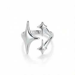Norva Norva Topaz Band 3 Ring gold-plated Australia