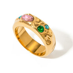 Norva Norva Eon Band 3 Ring gold-plated Australia