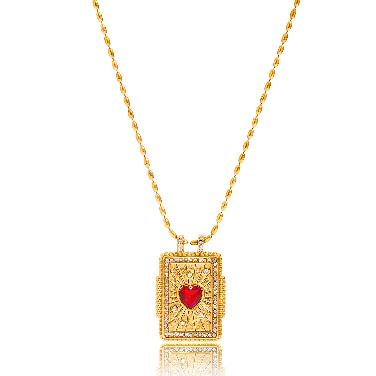 Norva Solaris Pendant Necklace gold-plated Australia