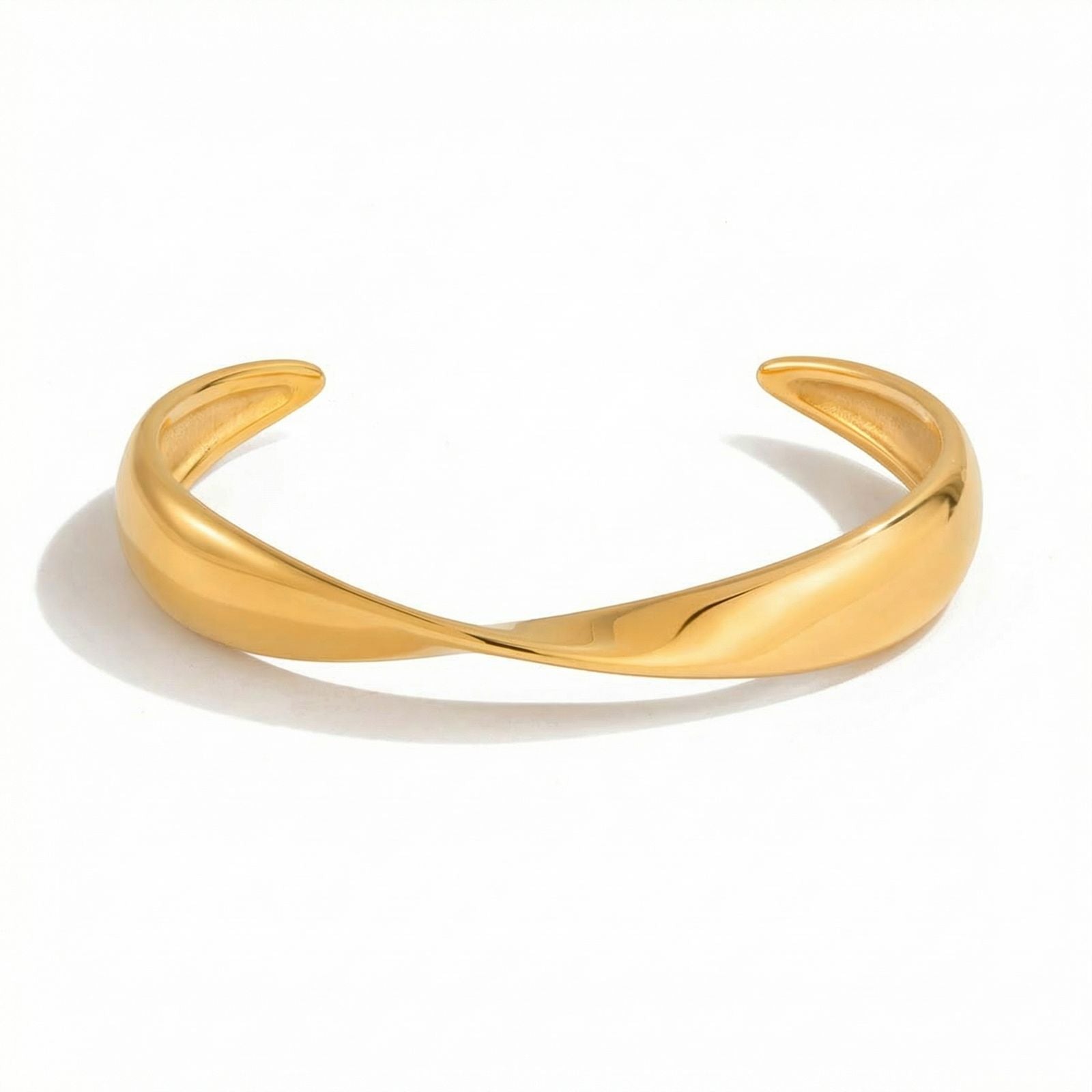 Norva Halo Bangle Bracelet gold-plated Australia