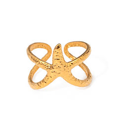 Norva Norva Stellar Band 3 Ring gold-plated Australia