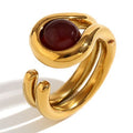 Norva Norva Stellar Band 2 Ring gold-plated Australia