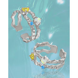 Norva Norva Marble Band Ring gold-plated Australia