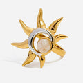 Norva Norva Marble Band 2 Ring gold-plated Australia