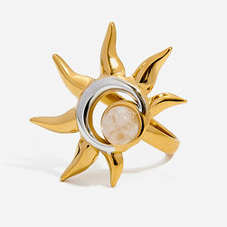 Norva Norva Marble Band 2 Ring gold-plated Australia