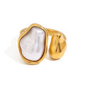 Norva Norva Cosmos Band 2 Ring gold-plated Australia