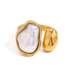 Norva Norva Cosmos Band 2 Ring gold-plated Australia