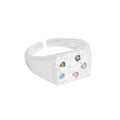 Norva Norva Ivory Band Ring gold-plated Australia