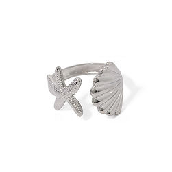 Norva Norva Crest Band 2 Ring gold-plated Australia