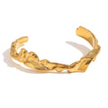 Norva Crest Bangle Bracelet gold-plated Australia