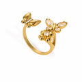 Norva Norva Butterfly Ring Rings gold-plated Australia