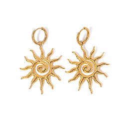Norva Solaris Studs Earrings gold-plated Australia